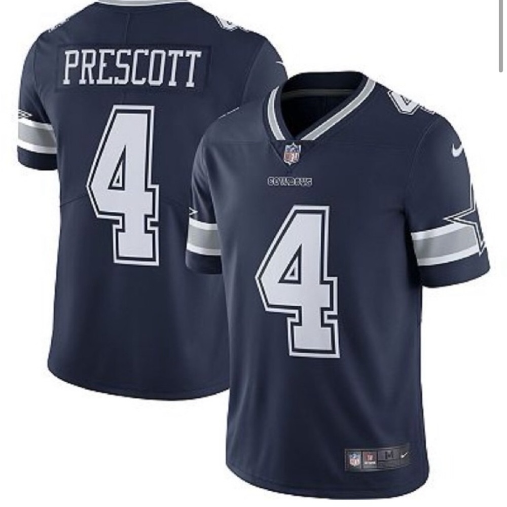 NFL Cowboys Dak Prescott Onfield Limited Players Vapor Jersey